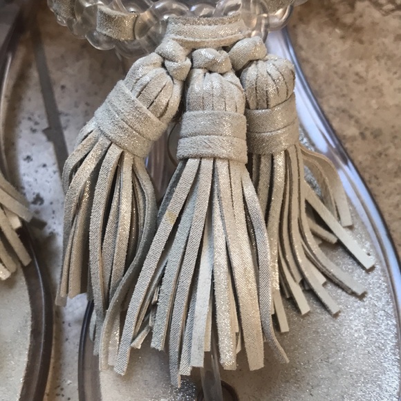 Stuart Weitzman tassel sandals Size 36 - Picture 3 of 5